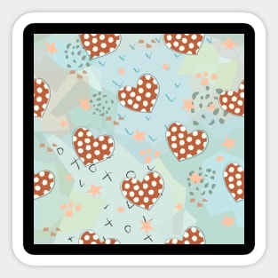 Heart Pattern Sticker